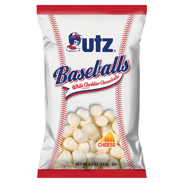 Chips & Pretzels Utz White Cheddar Cheese Balls hero