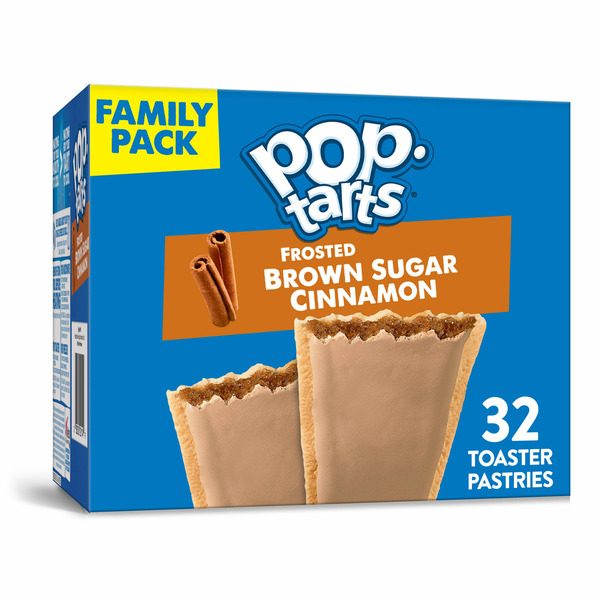 Breakfast Bars & Pastries Pop-Tarts Toaster Pastries, Kids Snacks, Brown Sugar Cinnamon hero