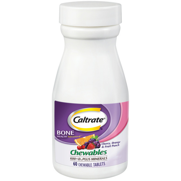 Vitamins & Supplements Caltrate Calcium Vitamin D Supplement Chewables, Calcium Vitamin D Supplement Chewables hero