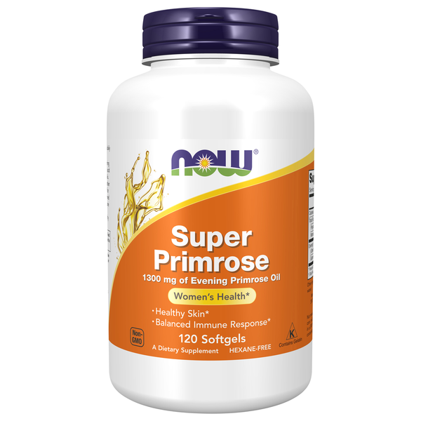 Supplement Oils NOW Super Primrose 1300 mg hero