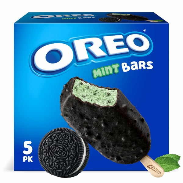 Oreo Mint Bars hero