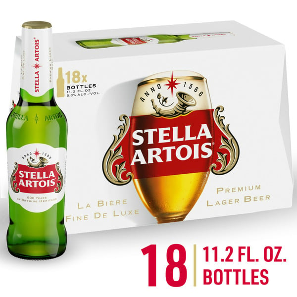 Imported Beer Stella Artois Lager Beer hero