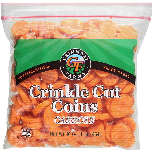 Packaged Vegetables & Fruits Grimmway Farms Crinkle Cut Coins Carrots hero