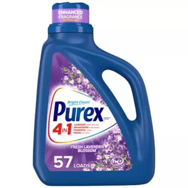 Laundry Purex Liquid Laundry Detergent with Crystals Fragrance Fresh Lavender Blossom hero