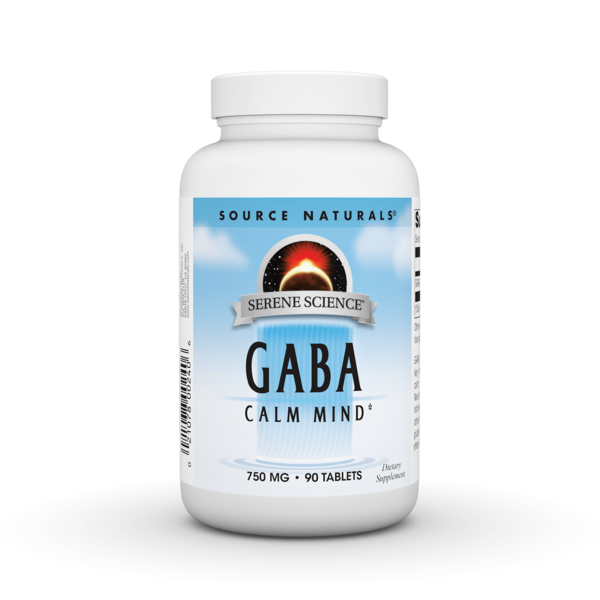 Vitamins & Supplements Source Naturals Serene Science GABA Tablet hero