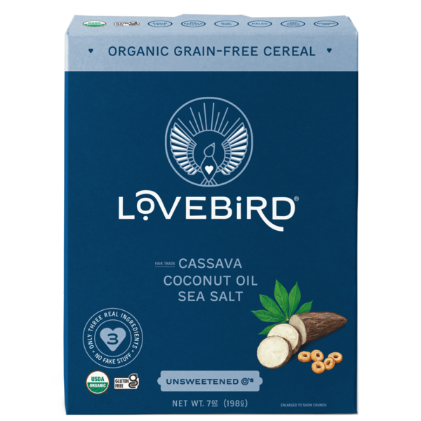 Cereal Lovebird Grain-Free Cereal Unsweetened O's hero