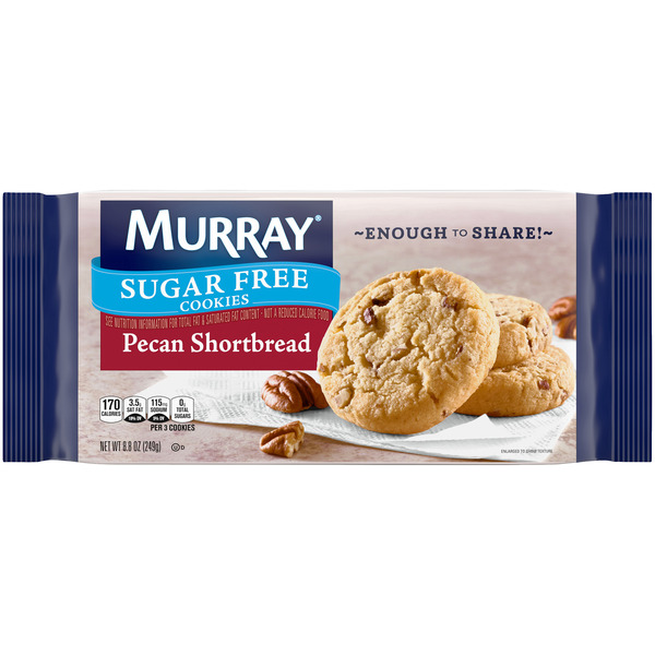 Cookies & Cakes Murray Sugar Free Sugar Free Cookies Pecan Shortbread hero