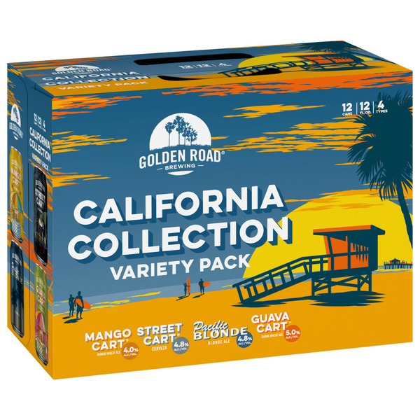 Beers & Coolers Golden Road Brewing Brewing California Collection Beer Variety Cans hero