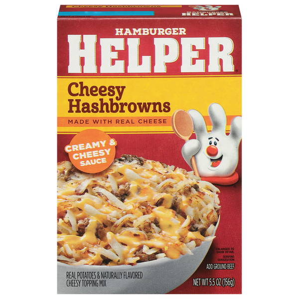 Frozen Breakfast Hamburger Helper Cheesy Hashbrowns hero