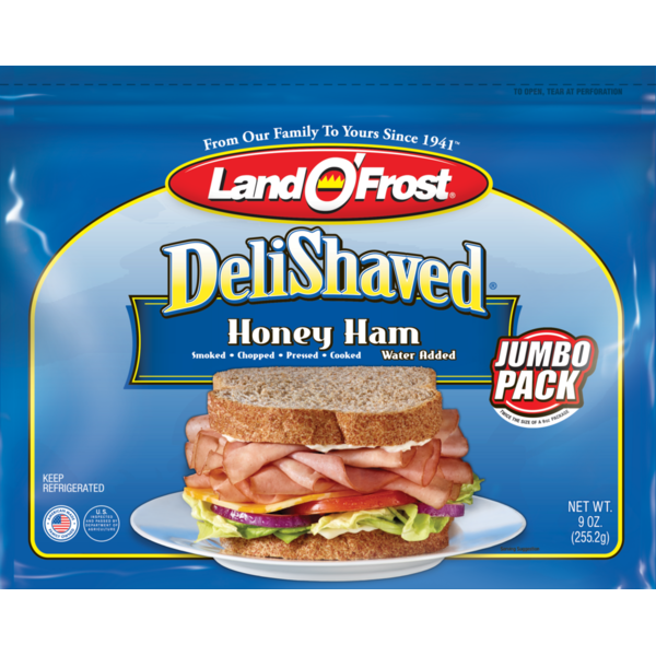 Packaged Meat Land O’Frost A lightly sweet ham that everyone in your family will love! hero