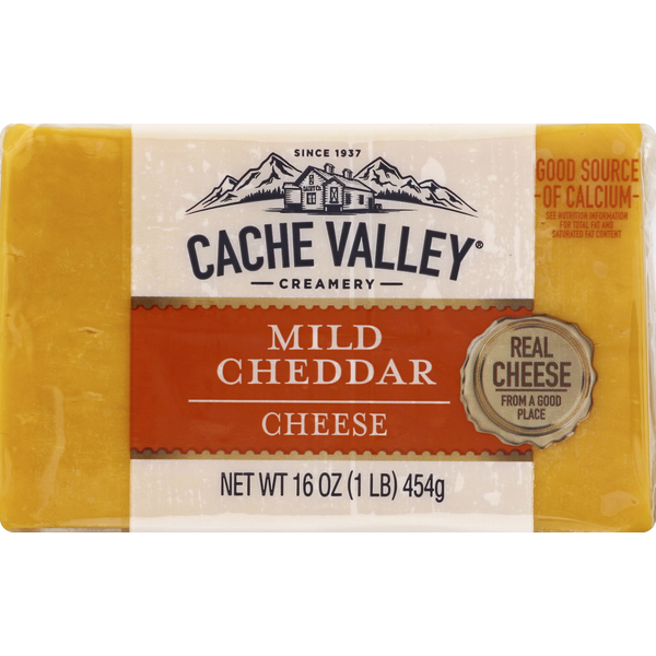 Packaged Cheese Cache Valley Cheese, Mild Cheddar hero