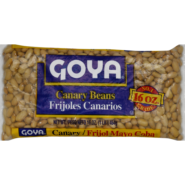 Canned Meat, Seafood & Beans Goya Canary Beans hero