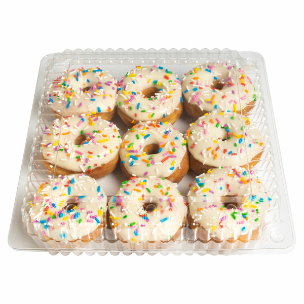 Breakfast Bakery Ct Bakery Mini Celebration Ring Donuts hero