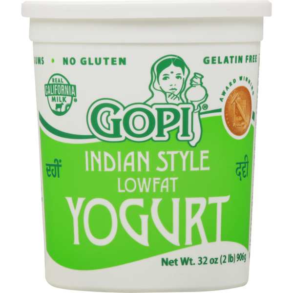 Yogurt Gopi Yogurt, Low Fat, Indian Style hero