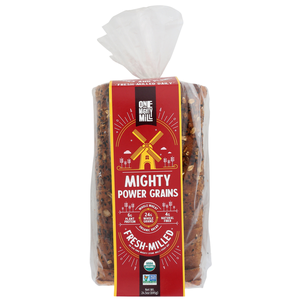 One Mighty Mill Power Grains Bread hero