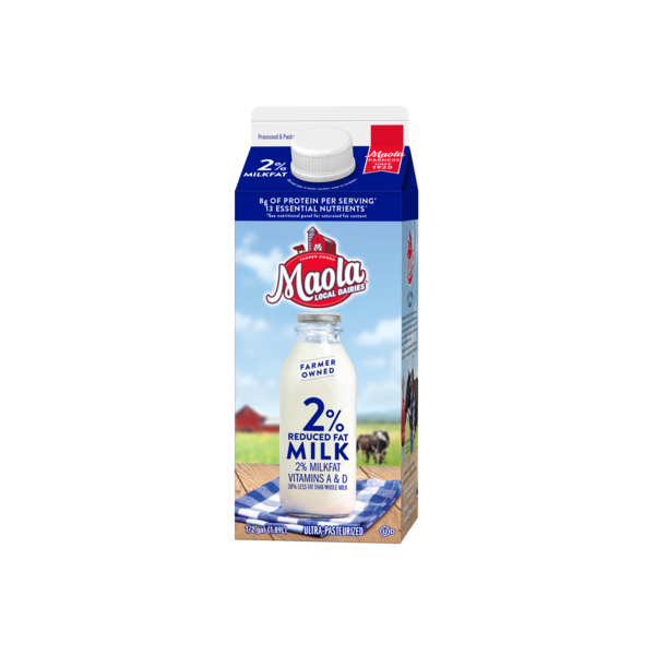 Milk, Soy & Lactose Free Maola 2% Reduced Fat Milk, Ultra-Pasteurized hero