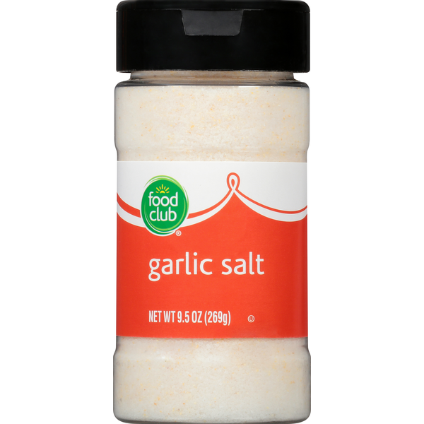 Spices & Seasonings Food Club Garlic Salt hero