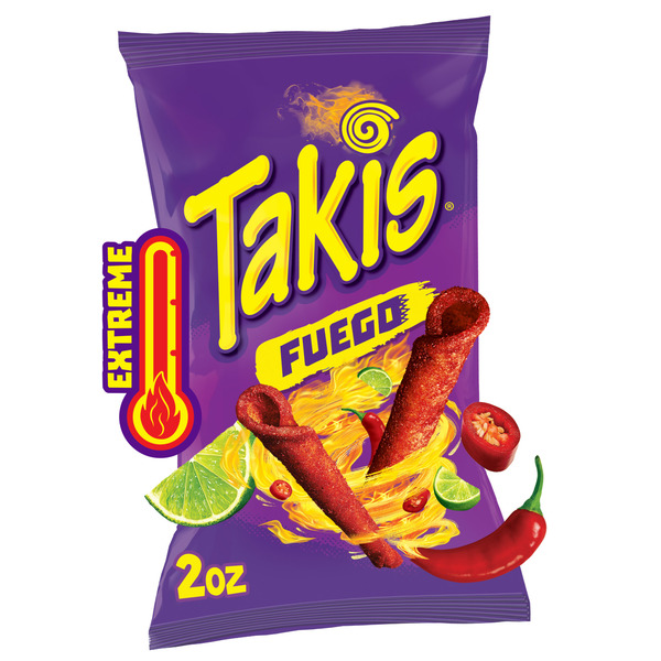 Takis Fuego Rolled Tortilla Chips Bag hero