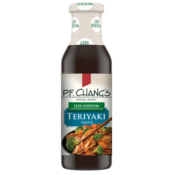 P.F. Chang's Less Sodium Teriyaki Sauce, Asian Sauce hero