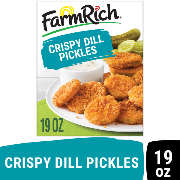 Pickled Goods & Olives Farm Rich Crispy Dill Pickle Slices with Lightly Seasoned Breading hero