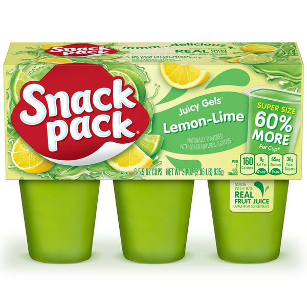 Energy & Sports Drinks Snack Pack Juicy Gels Lemon Lime hero