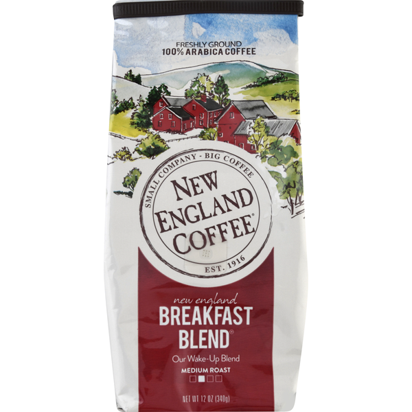 Coffee New England Coffee Coffee, Medium Roast, Breakfast Blend hero