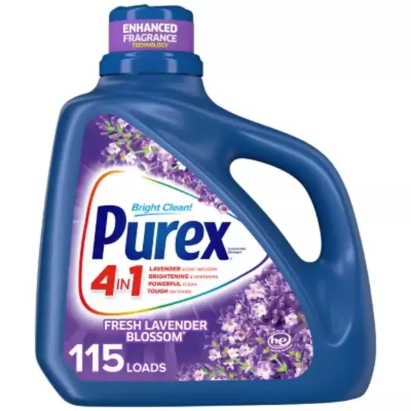 Laundry Purex Liquid Laundry Detergent with Crystals Fragrance Fresh Lavender Blossom hero