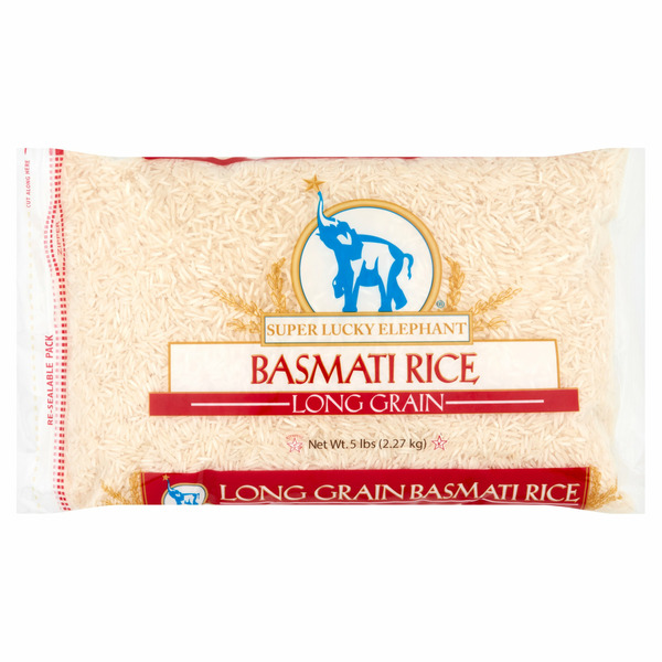 Grains, Rice & Dried Goods Super Lucky Elephant Long Grain Basmati Rice hero