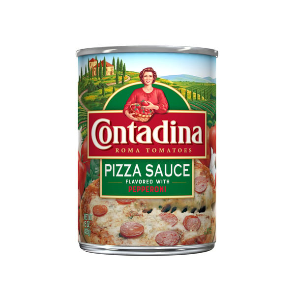 Pasta Sauce Contadina Pizza Sauce, Pepperoni hero