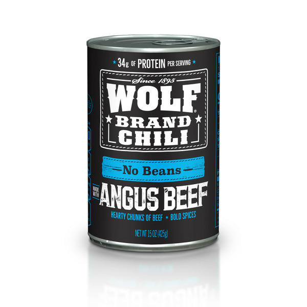 Canned Meals & Beans Wolf Brand Angus No Beans Chili hero