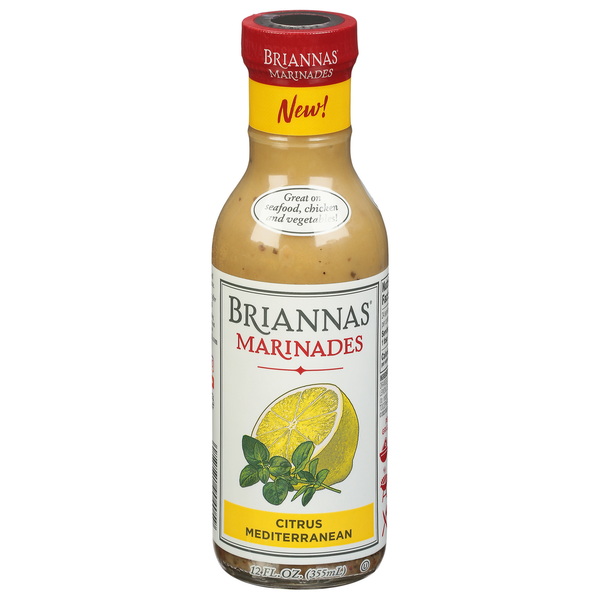 Marinades & Meat Preparation BRIANNAS Marinades, Citrus Mediterranean hero