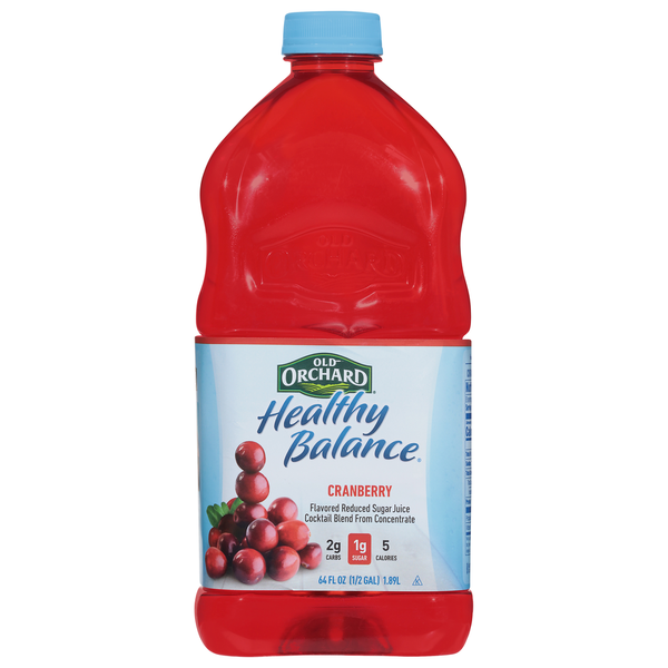 Juice & Nectars Old Orchard Cranberry Juice Bottle hero