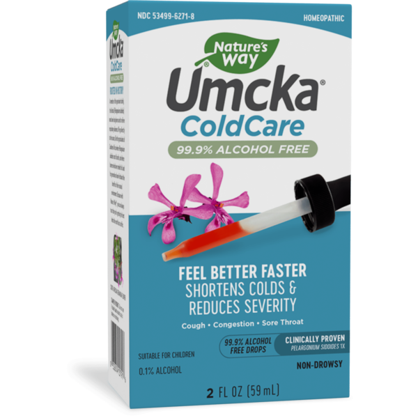 Cold, Flu & Allergy Nature's Way Umcka® ColdCare Alcohol-Free Drops hero