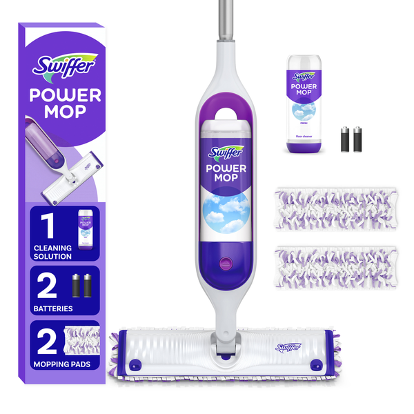 Swiffer PowerMop Multi-Surface Kit for Floor Cleaning, Fresh Scent hero