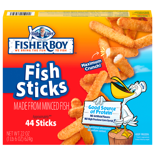 Frozen Appetizers & Sides Fisher Boy Fish Sticks hero