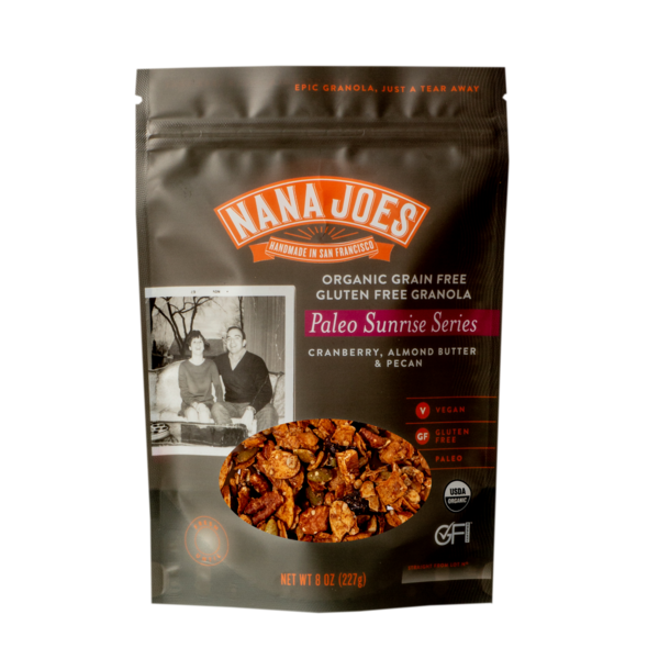 Granola Nana Joes Granola Paleo Sunrise Series: Cranberry, Almond Butter & Pecan hero