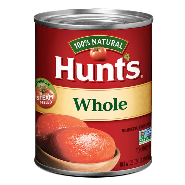 Canned/Jarred Vegetables Hunt's Whole Peeled Plum Tomatoes hero