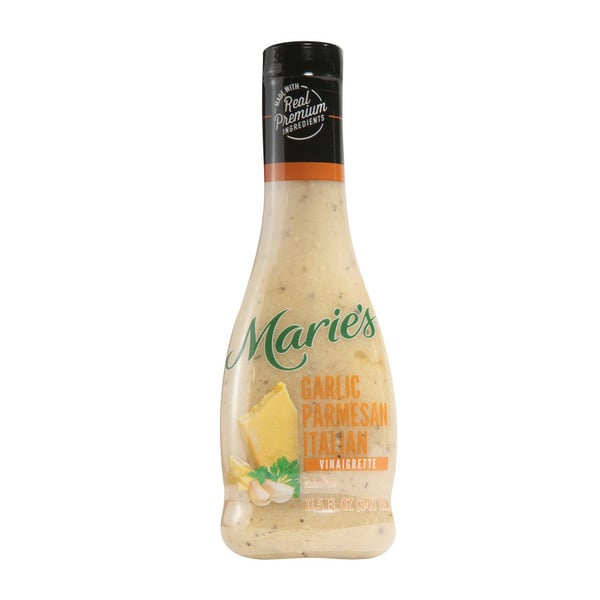 Salad Dressing, Oils & Vinegars Marie's Dressing Parmesan Garlic Vinaigrette hero