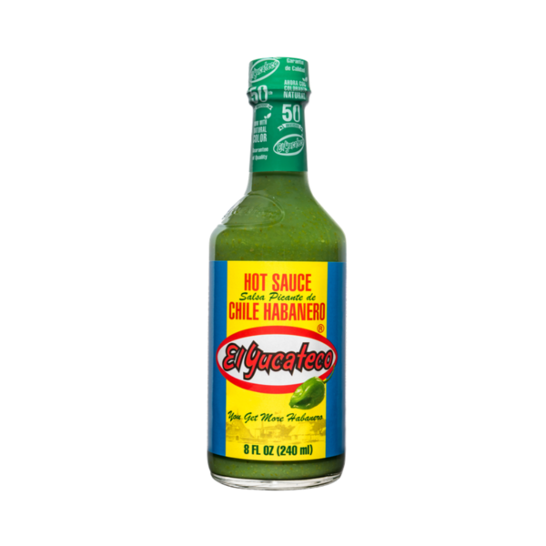 Condiments El Yucateco Green Chile Habanero Hot Sauce hero