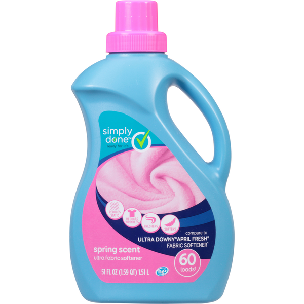 Laundry Simply Done Fabric Softener, Ultra, Spring Scent hero