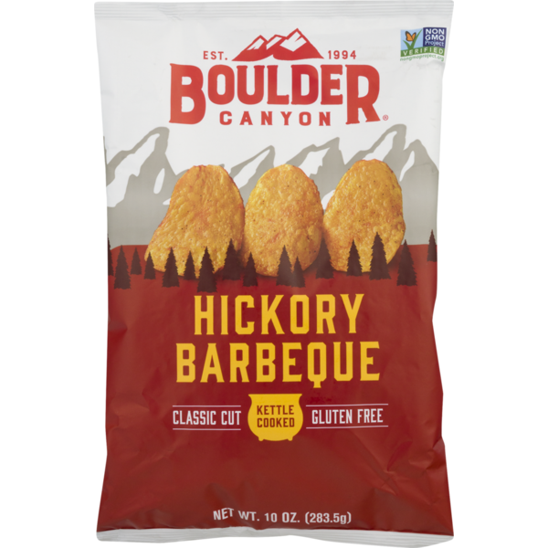 Chips & Pretzels Boulder Canyon Hickory Barbeque Potato Chips hero