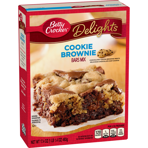 Pantry Betty Crocker Ready to Bake Cookie Brownie Bar Mix hero