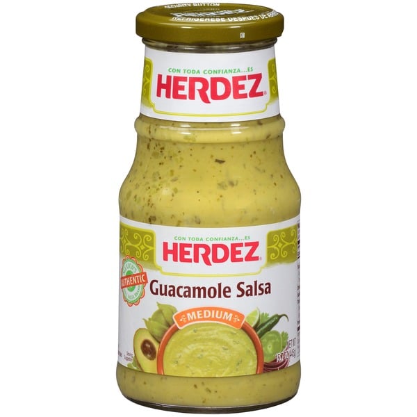 Preserved Dips & Spreads Herdez Guacamole Salsa Medium hero