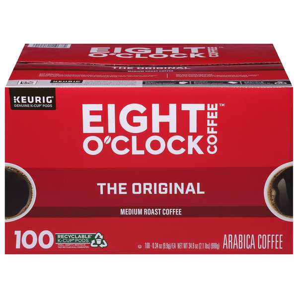 Eight O’Clock Arabica Coffee, Medium Roast, The Original, K-Cup Pods hero