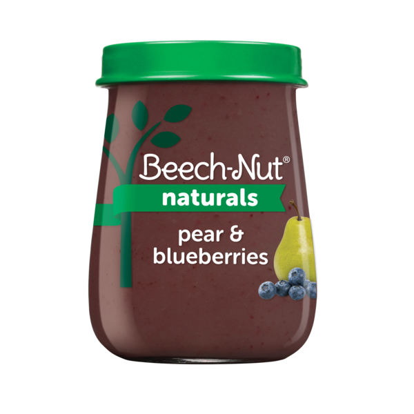 Baby Food & Formula Beech-Nut Naturals Pear Blueberries Baby Food Jar hero