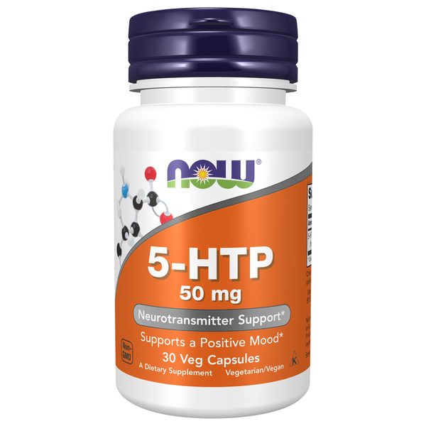 Vitamins & Supplements NOW 5 HTP 50 mg hero