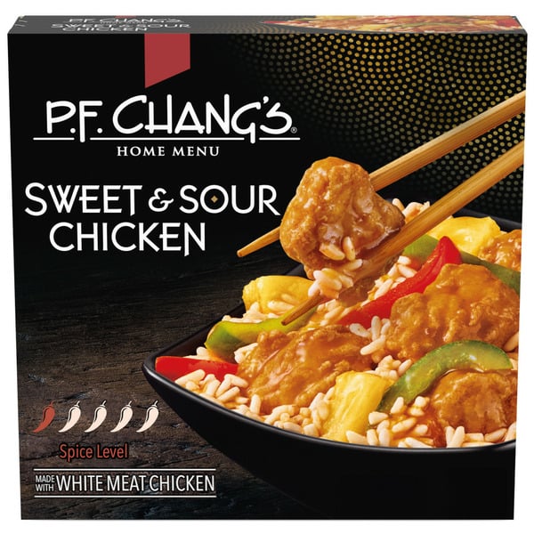 Frozen Meals P.F. Chang's Sweet and Sour Chicken Bowl, Frozen Meal hero