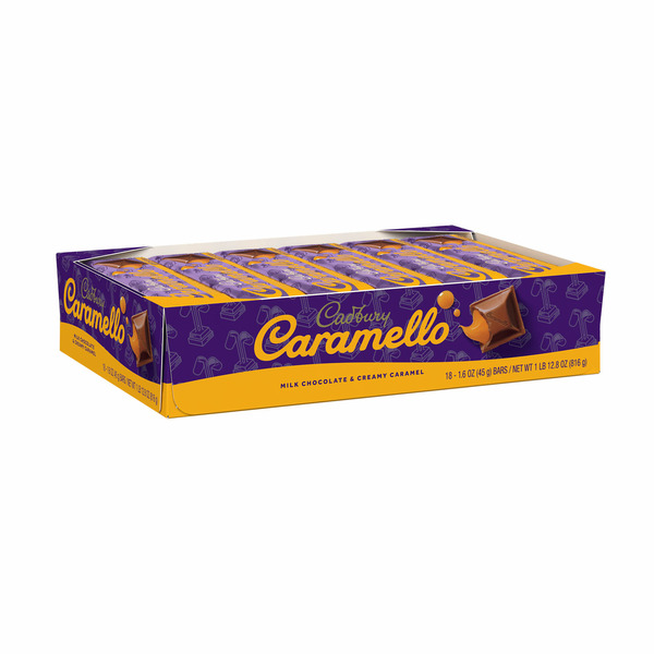 Candy & Chocolate CADBURY Milk Chocolate Caramel Candy hero