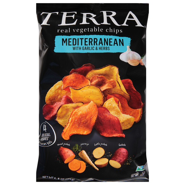 Chips & Pretzels TERRA Real Vegetable Chips Mediterranean hero