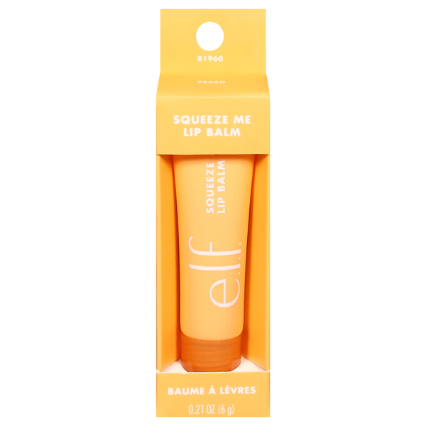 Beauty e.l.f. Lip Balm, Squeeze Me, Peach hero